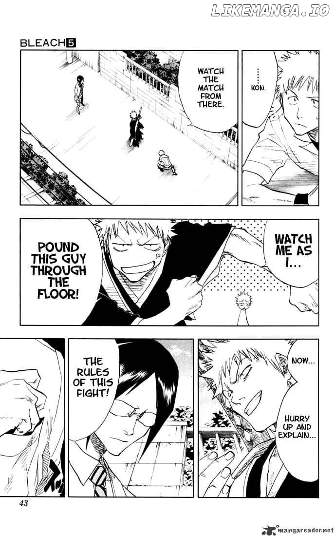 Bleach Chapter 36 - page 17