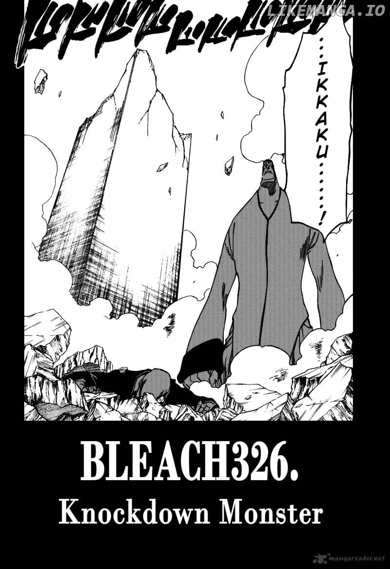 Bleach Chapter 326 - page 4