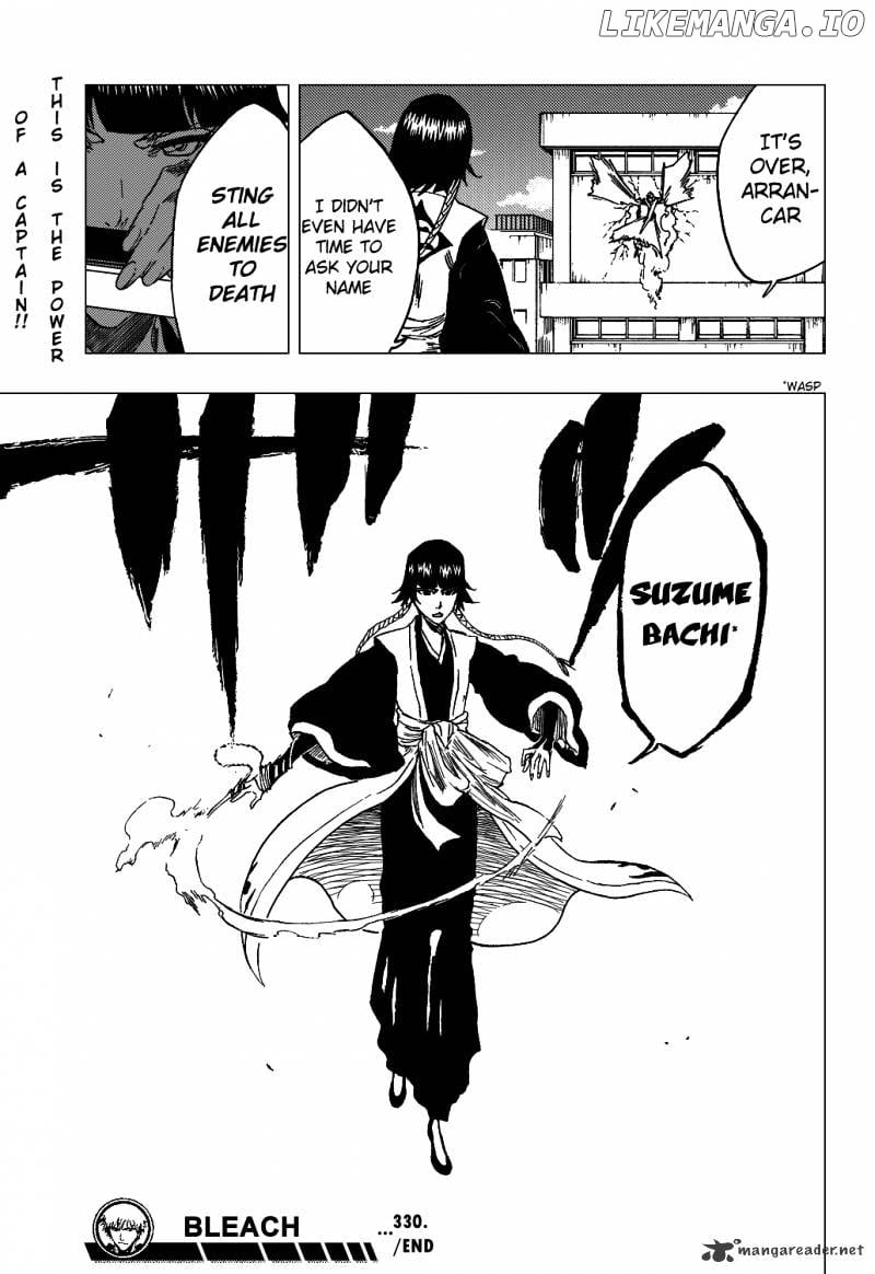 Bleach Chapter 330 - page 22