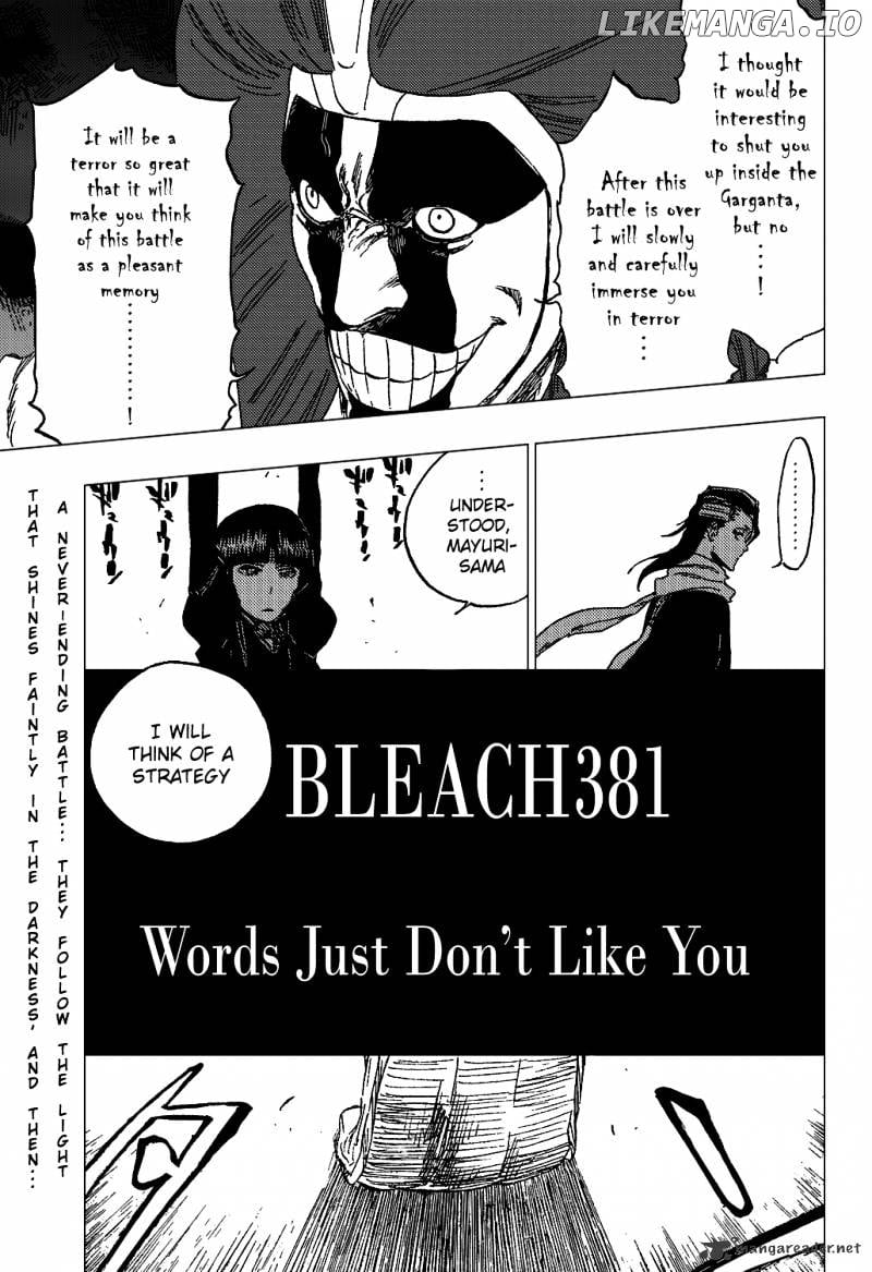 Bleach Chapter 381 - page 8