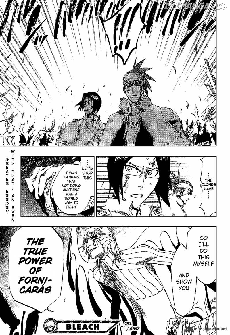 Bleach Chapter 292 - page 20