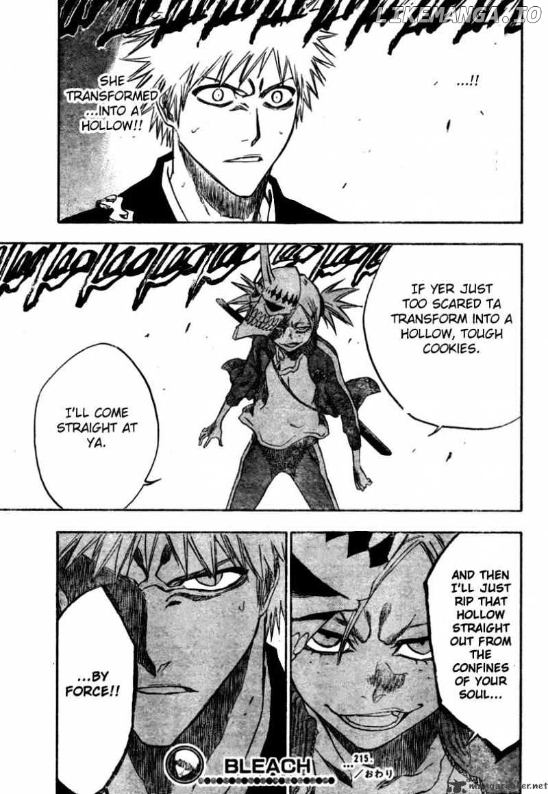 Bleach Chapter 215 - page 21