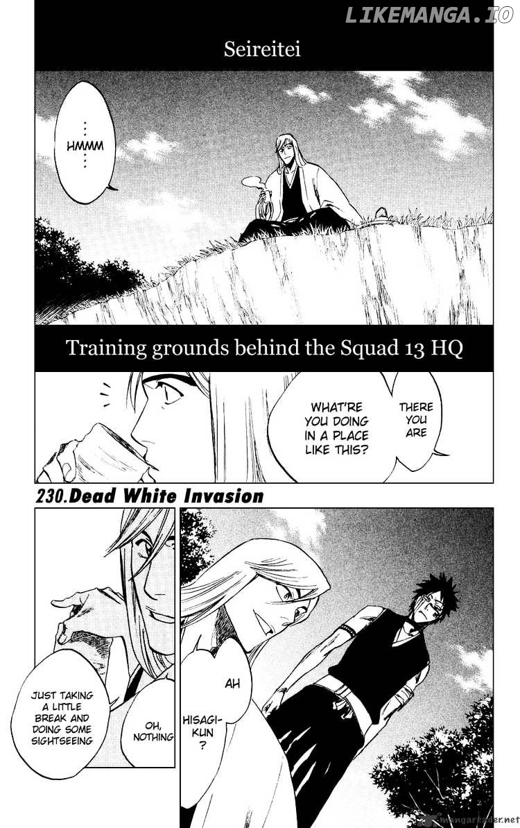 Bleach Chapter 230 - page 1