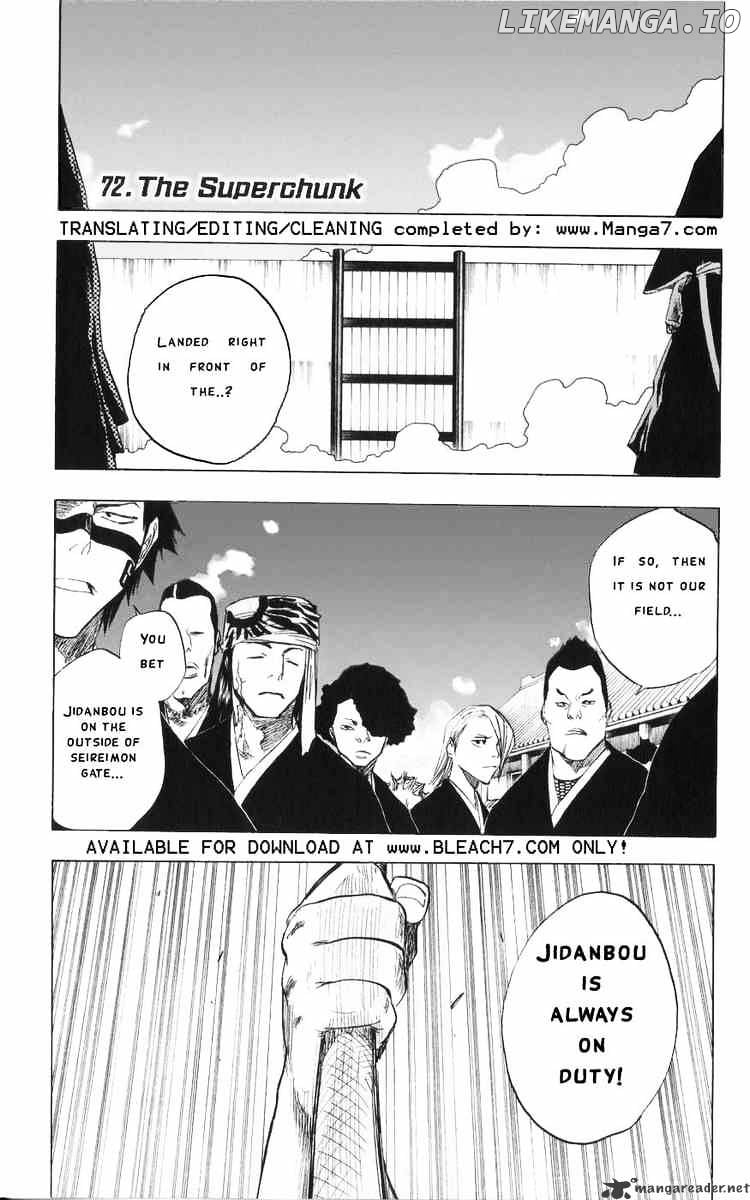 Bleach Chapter 72 - page 1