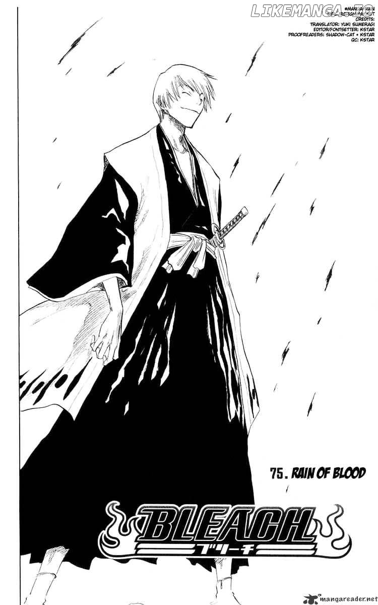 Bleach Chapter 75 - page 4