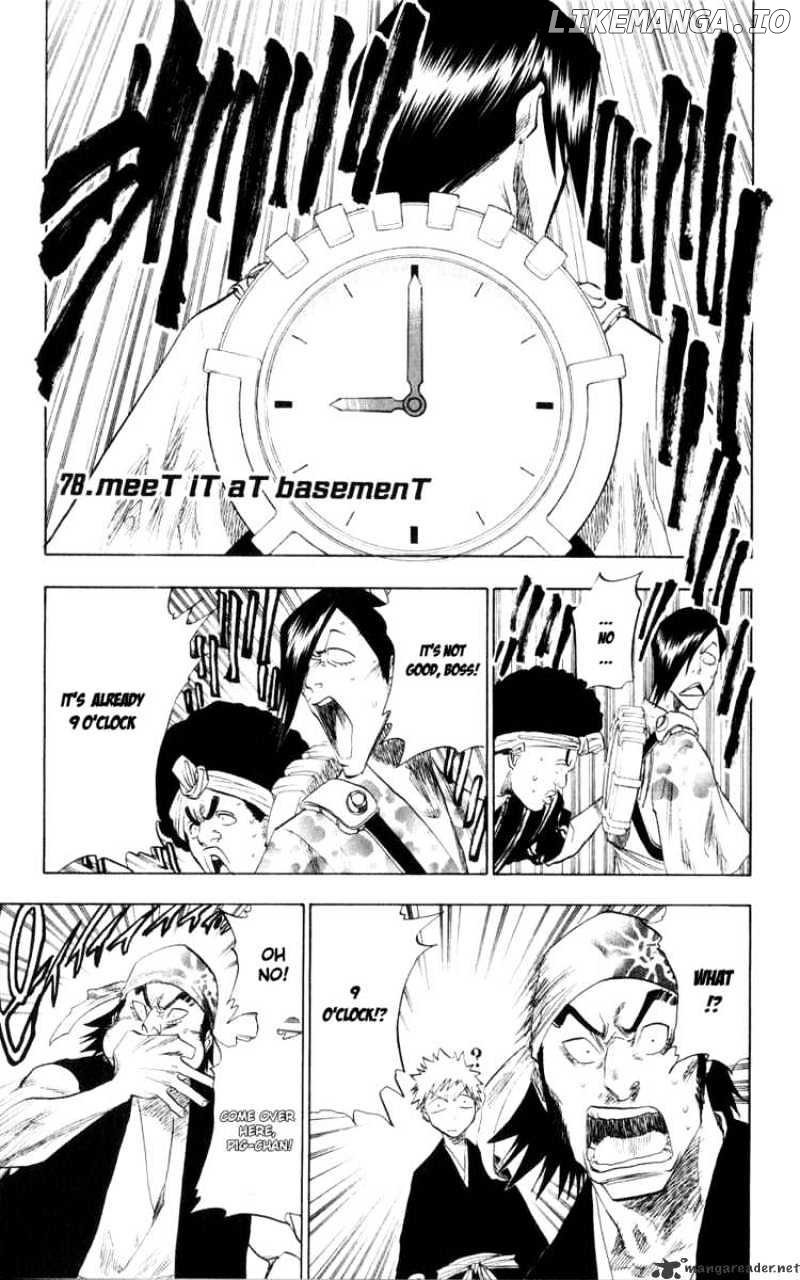 Bleach Chapter 78 - page 1