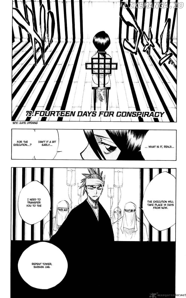 Bleach Chapter 79 - page 1