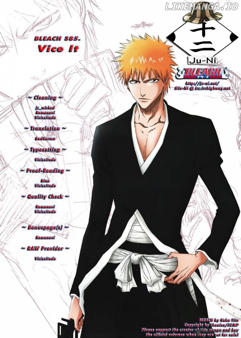 Bleach Chapter 385 - page 1