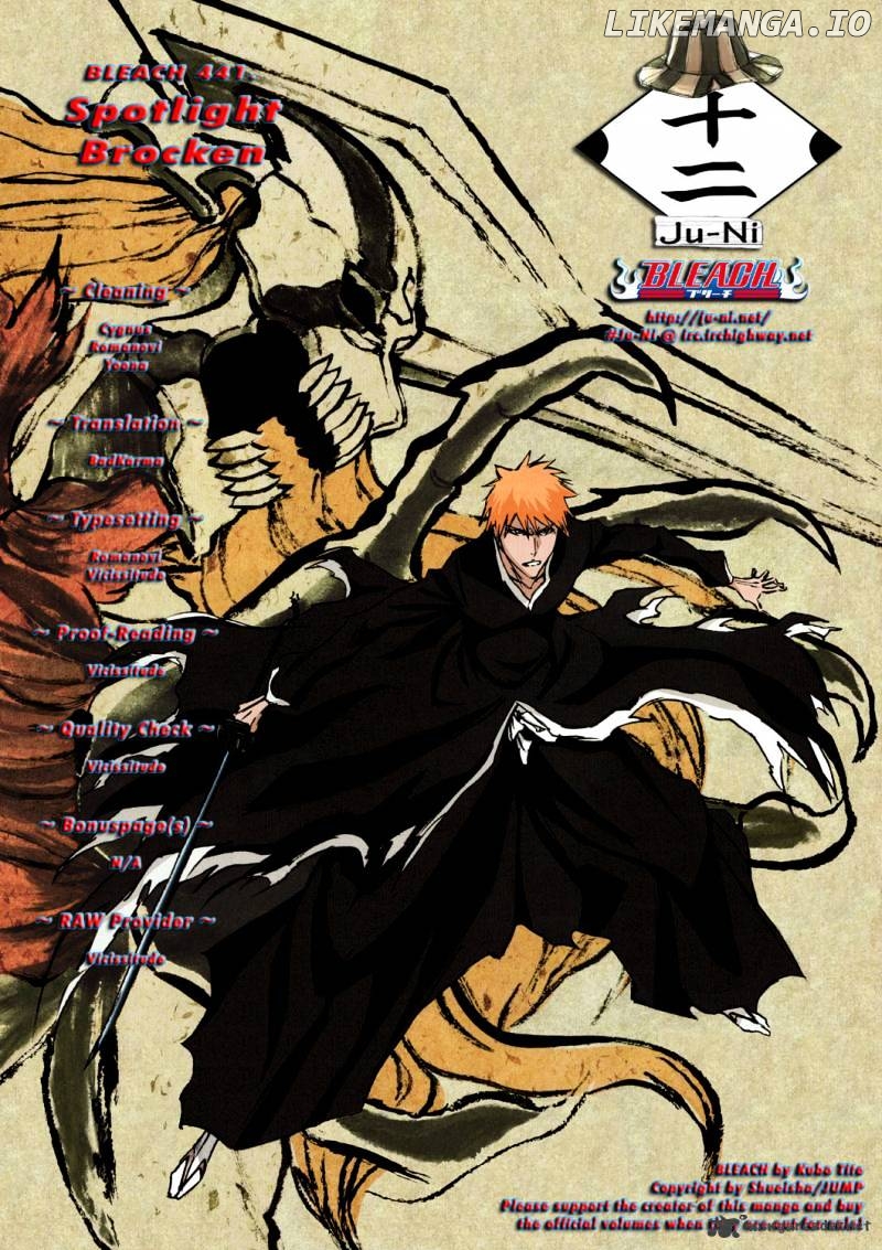 Bleach Chapter 441 - page 1