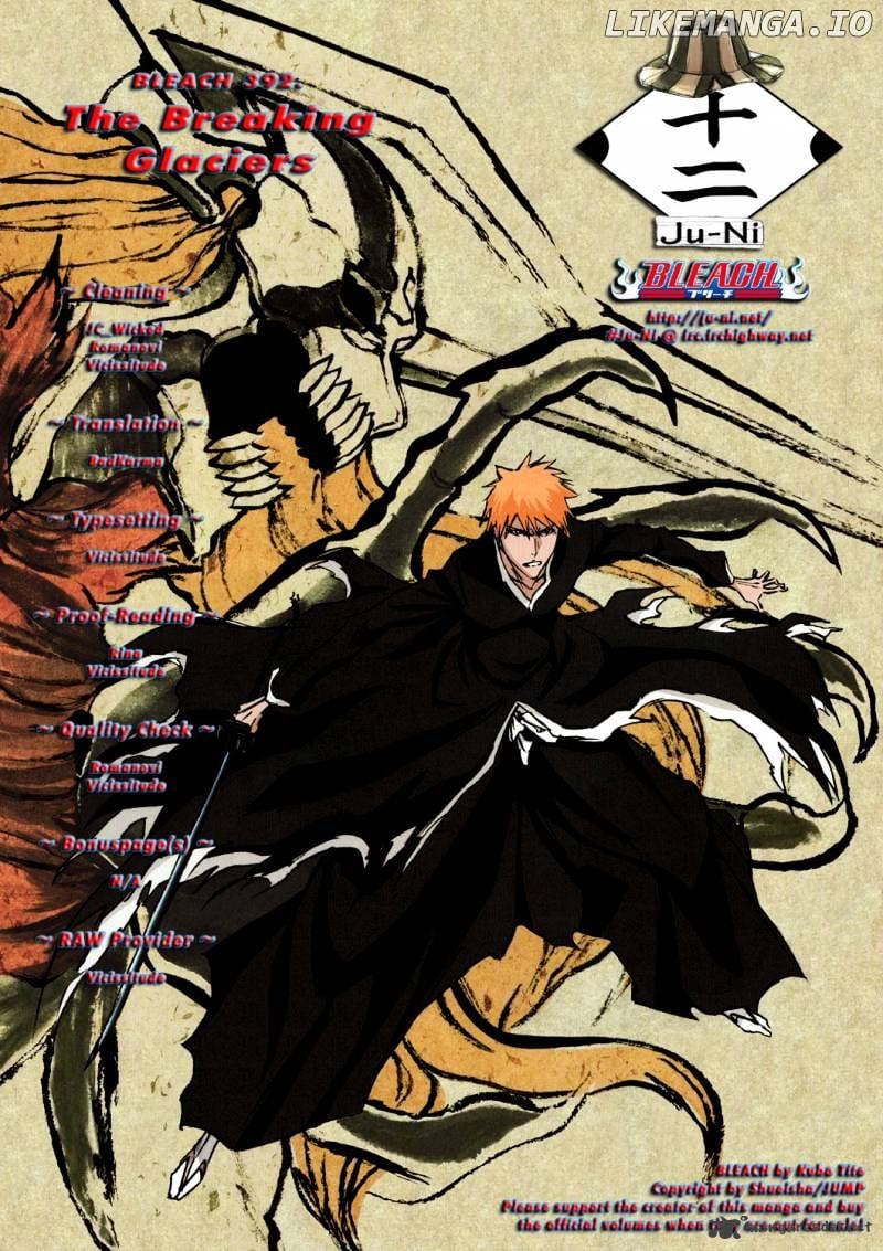 Bleach Chapter 392 - page 1