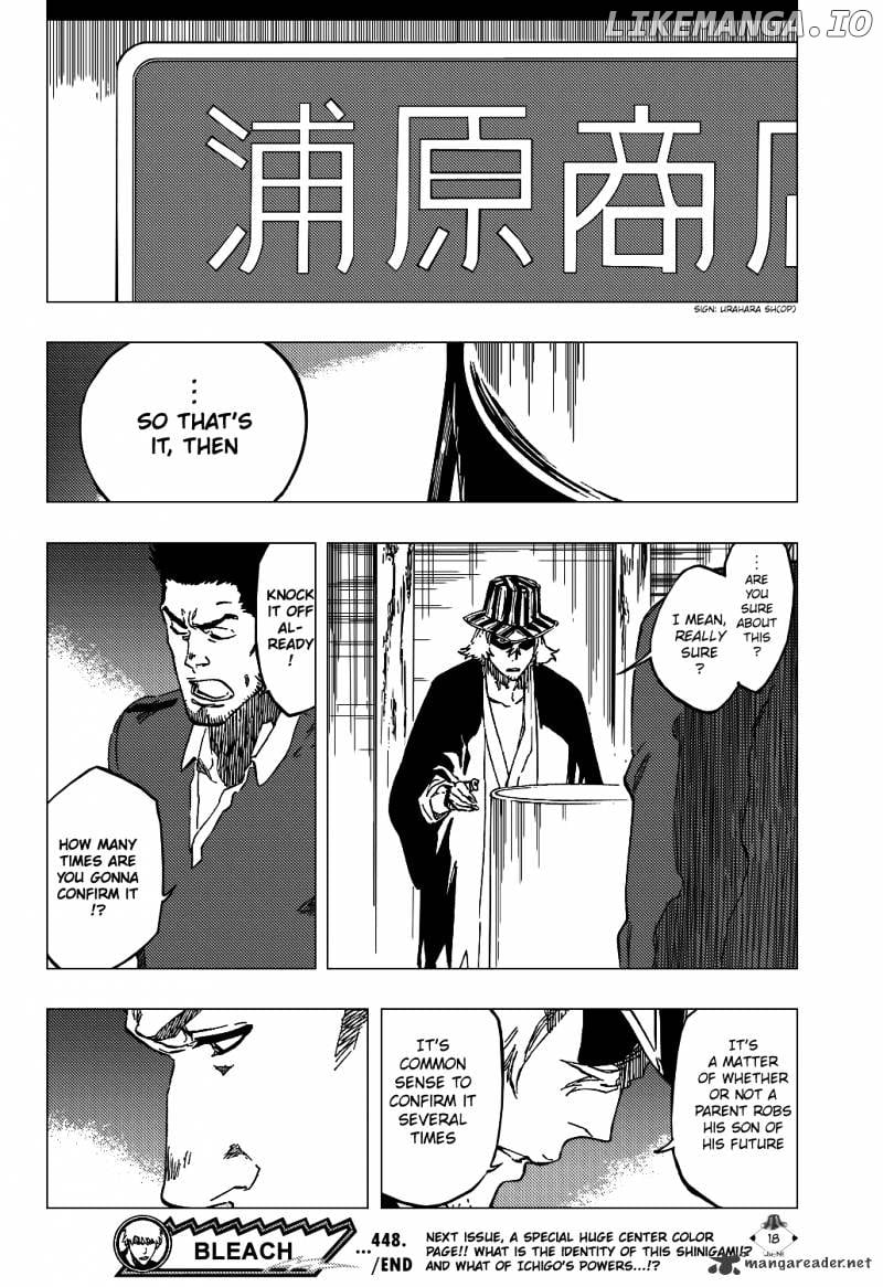 Bleach Chapter 448 - page 21