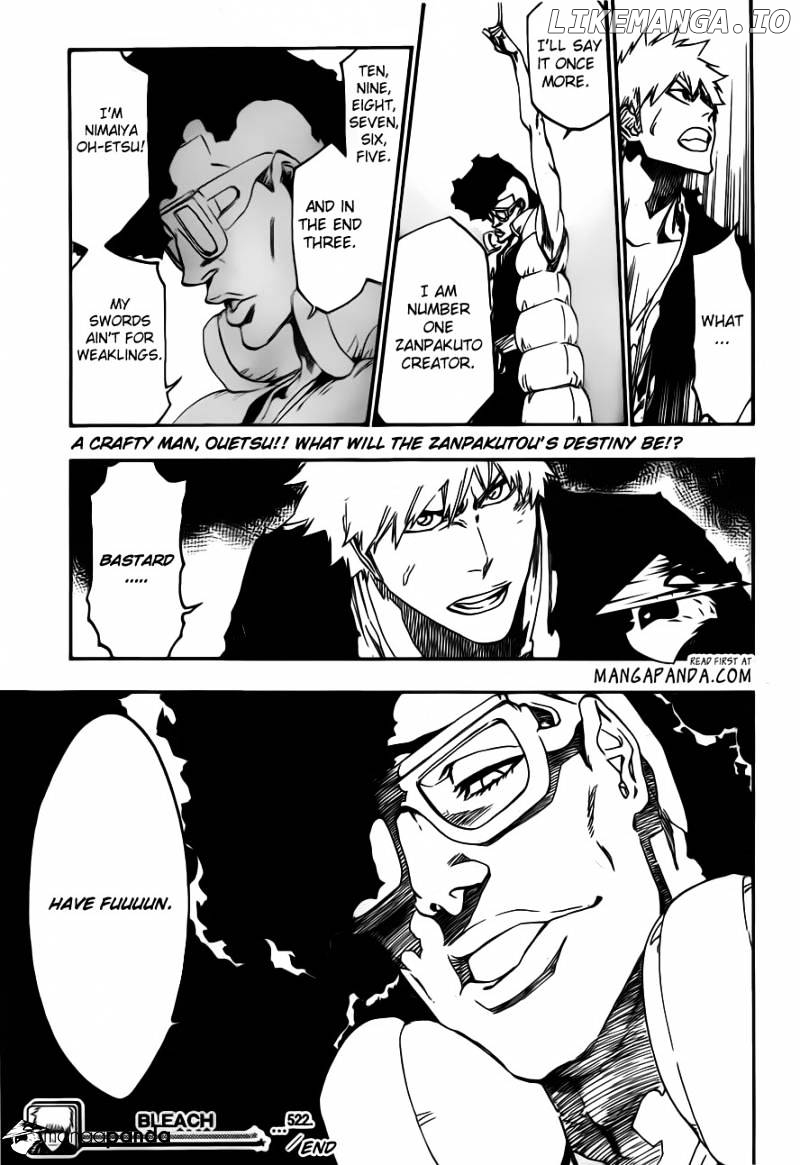 Bleach Chapter 522 - page 19