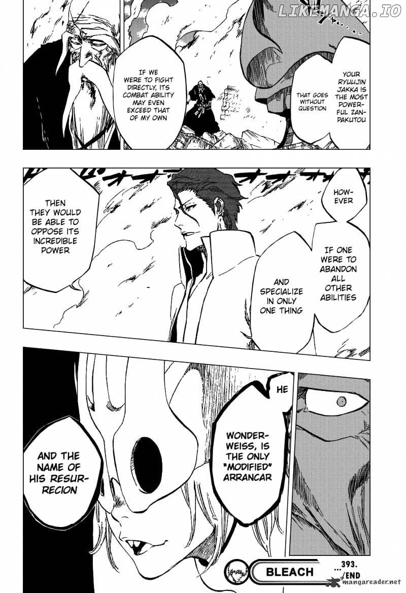 Bleach Chapter 393 - page 20