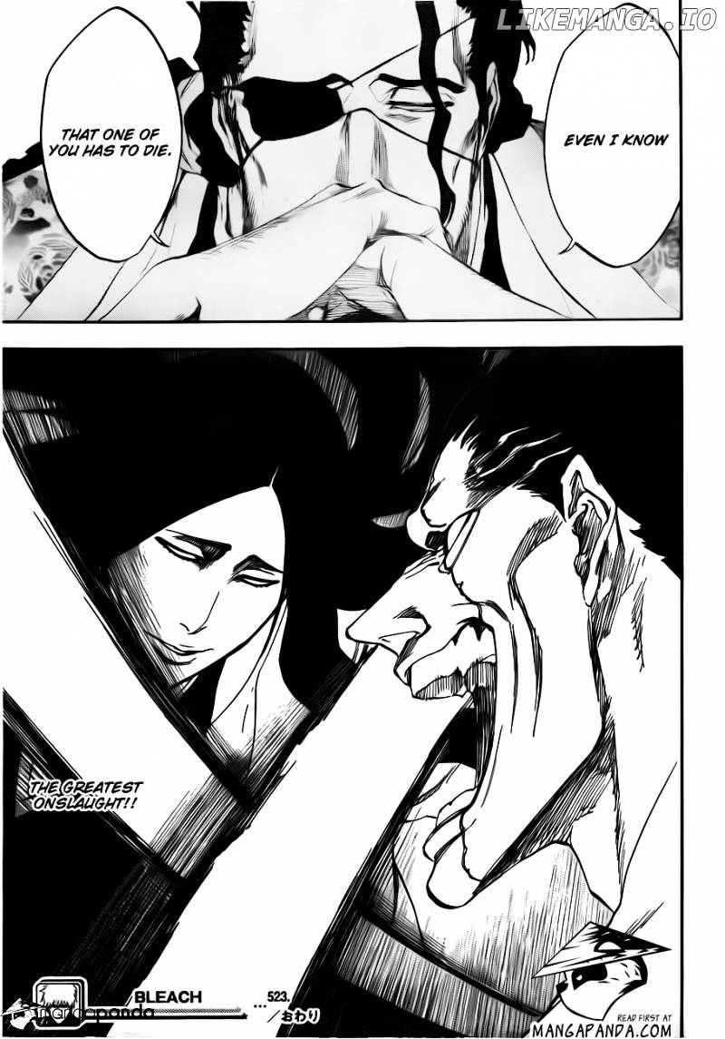 Bleach Chapter 523 - page 20