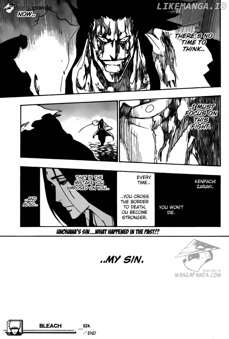 Bleach Chapter 524 - page 19