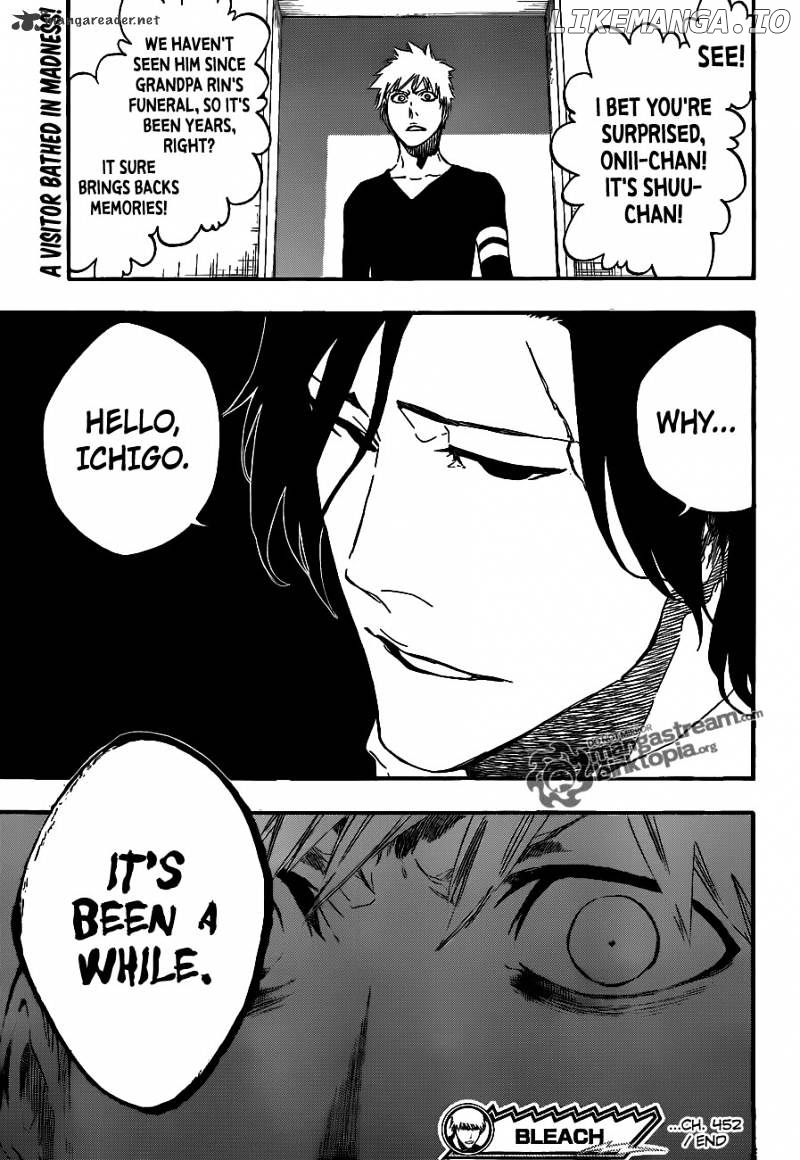 Bleach Chapter 452 - page 19