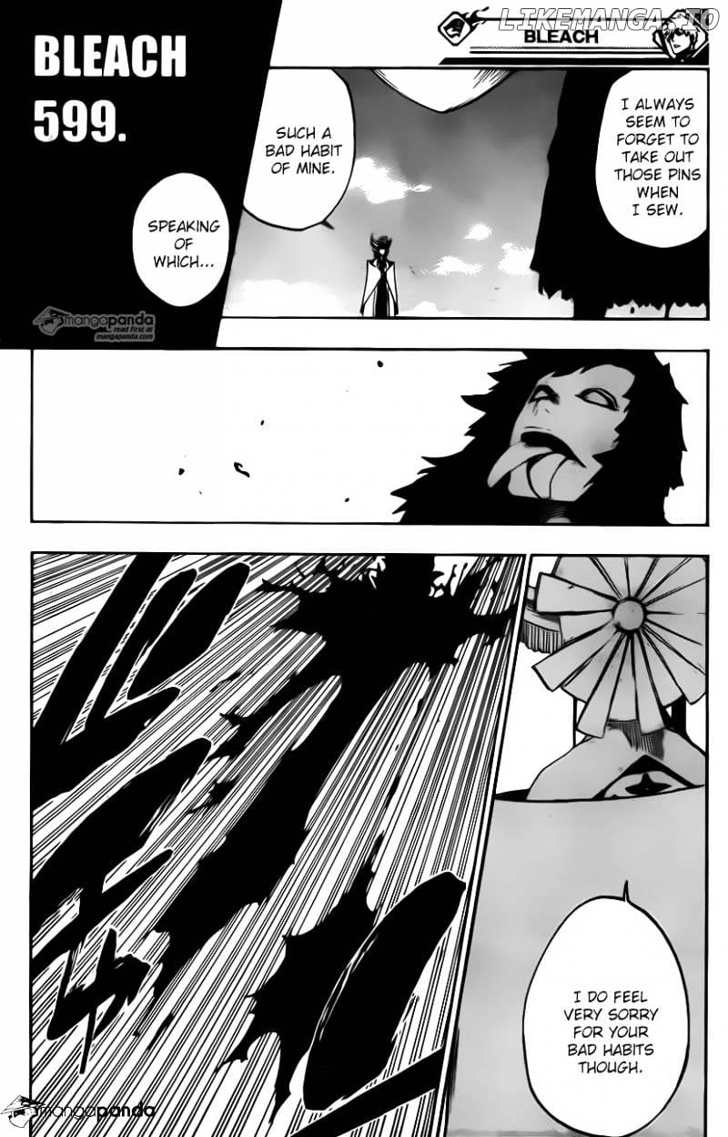 Bleach Chapter 599 - page 2