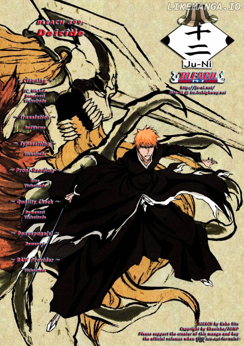 Bleach Chapter 399 - page 1