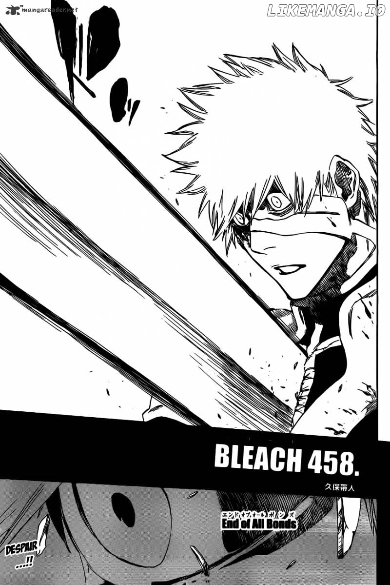 Bleach Chapter 458 - page 19