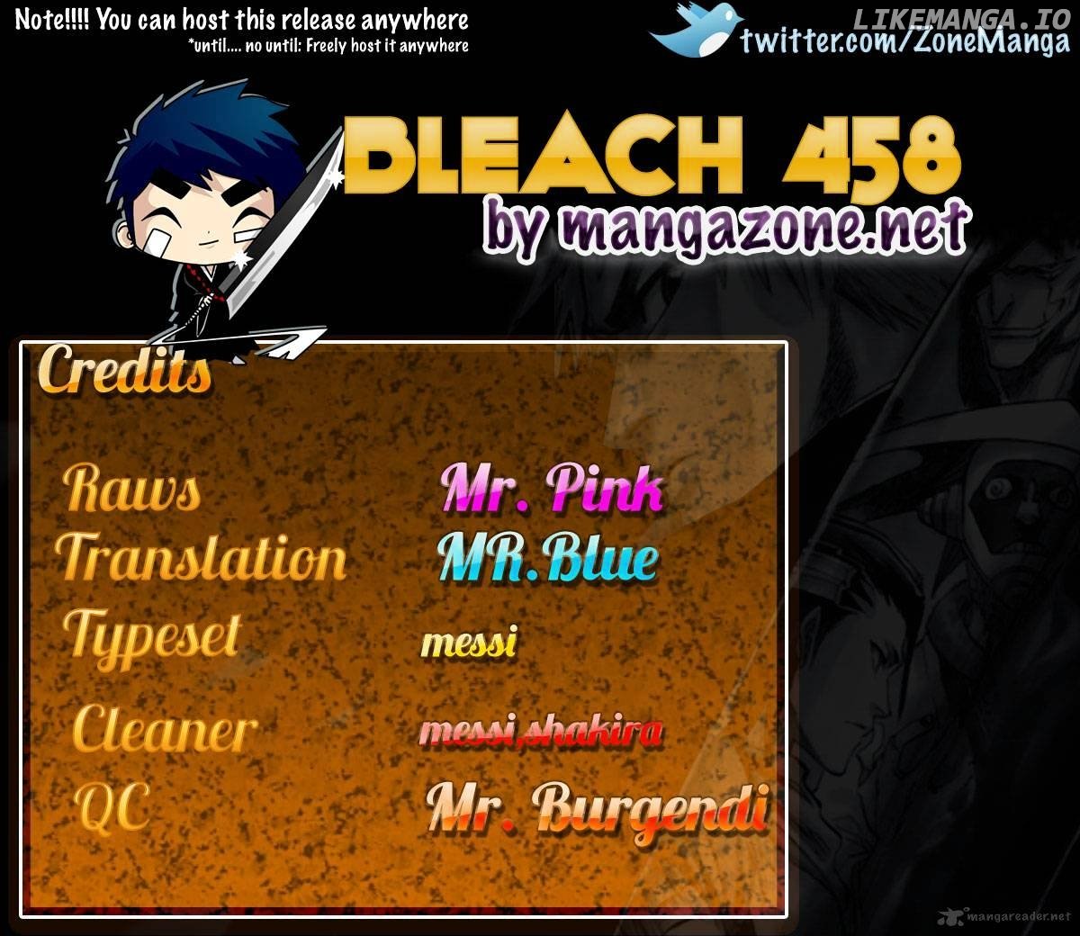 Bleach Chapter 458 - page 20