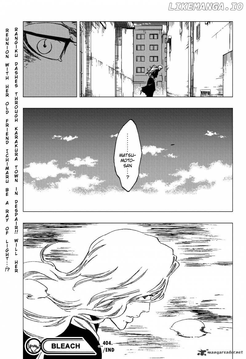 Bleach Chapter 404 - page 22