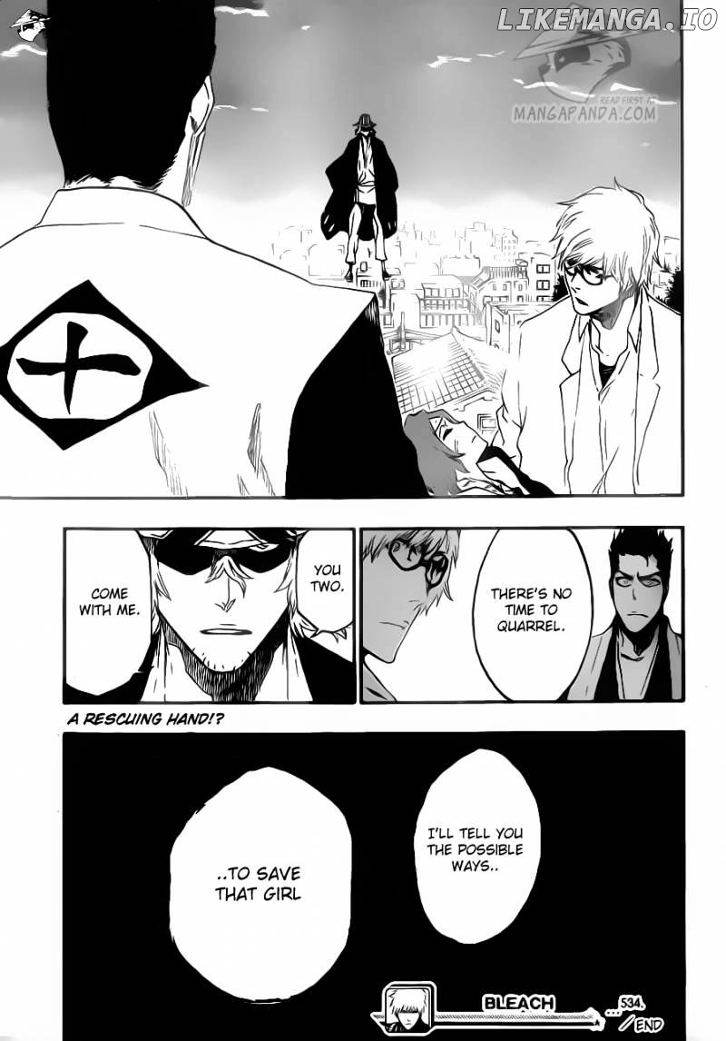 Bleach Chapter 534 - page 20