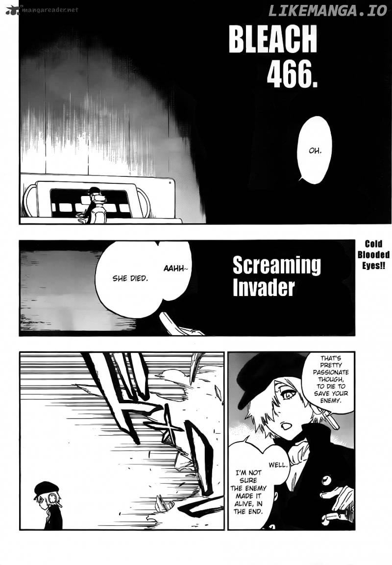 Bleach Chapter 466 - page 8