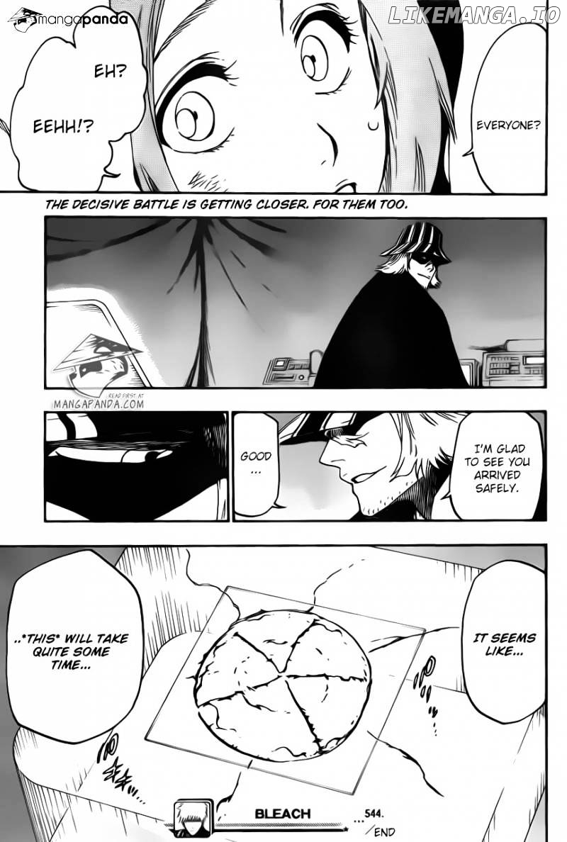 Bleach Chapter 544 - page 19