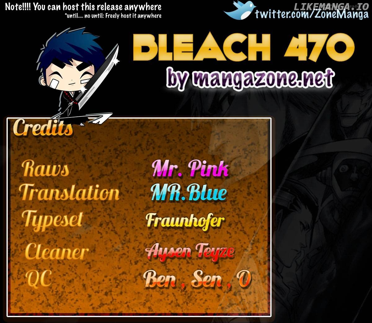 Bleach Chapter 470 - page 20