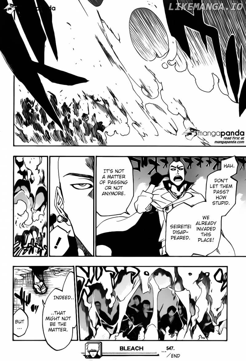 Bleach Chapter 547 - page 18