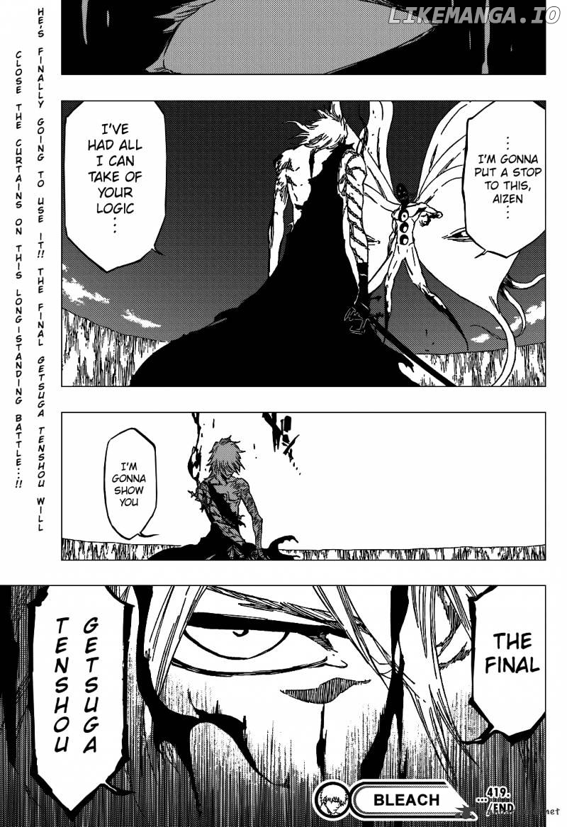 Bleach Chapter 419 - page 21