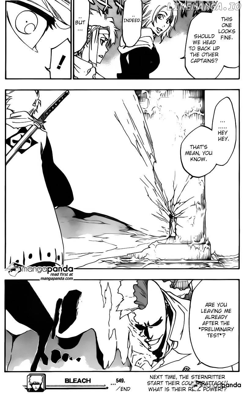 Bleach Chapter 549 - page 18