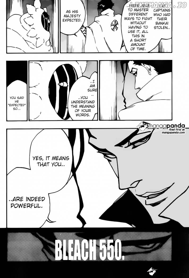 Bleach Chapter 550 - page 6