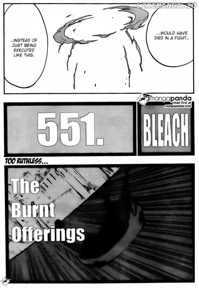 Bleach Chapter 551 - page 7