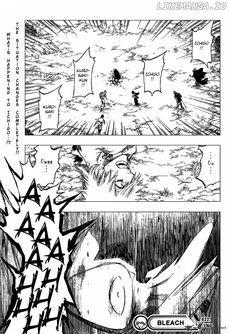 Bleach Chapter 422 - page 22