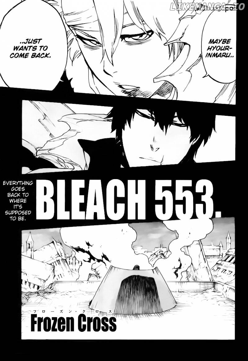 Bleach Chapter 553 - page 5