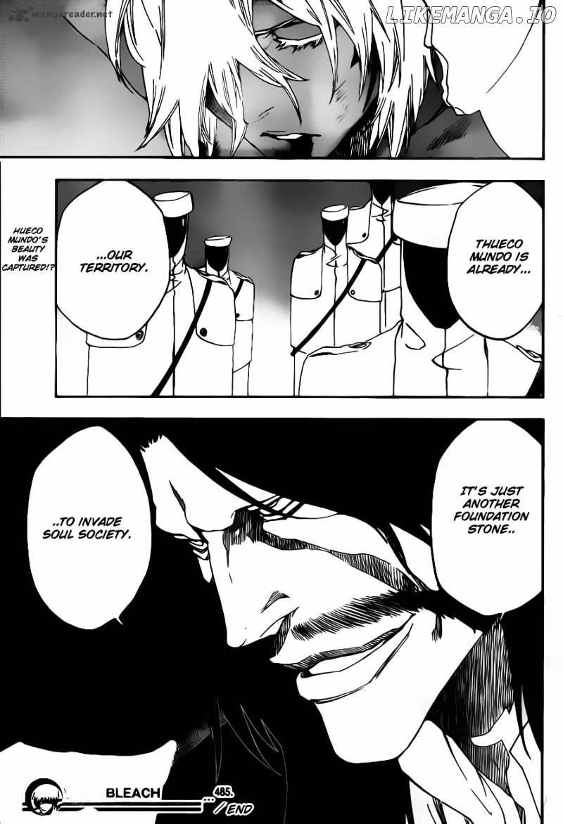 Bleach Chapter 485 - page 17