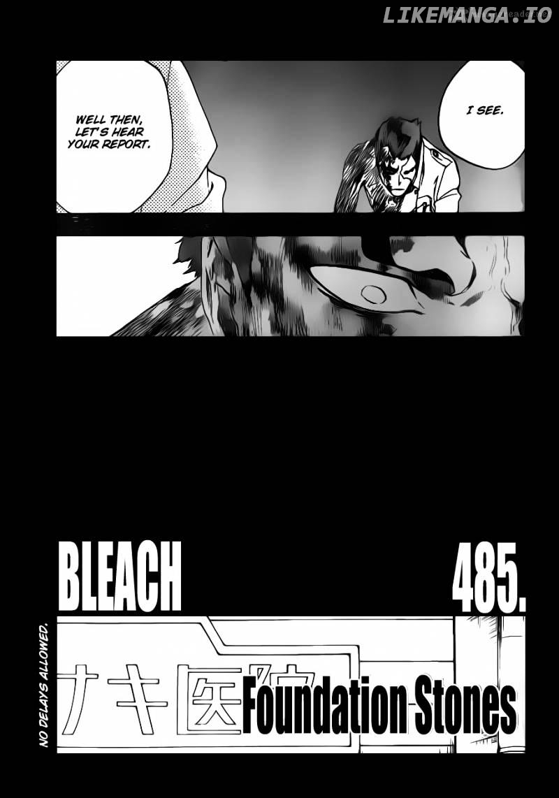 Bleach Chapter 485 - page 3