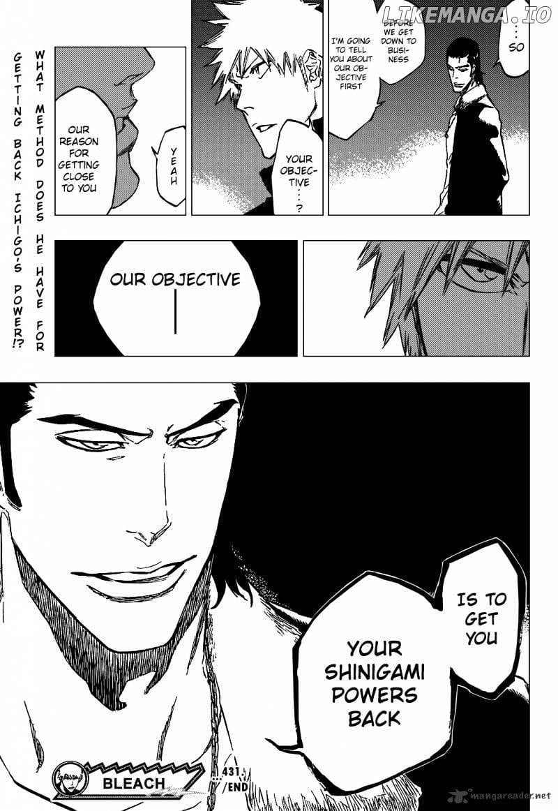 Bleach Chapter 431 - page 21