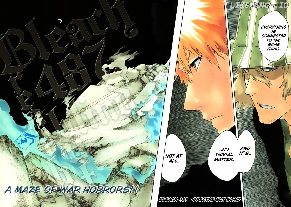 Bleach Chapter 487 - page 2