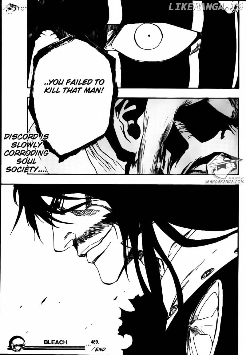 Bleach Chapter 489 - page 17