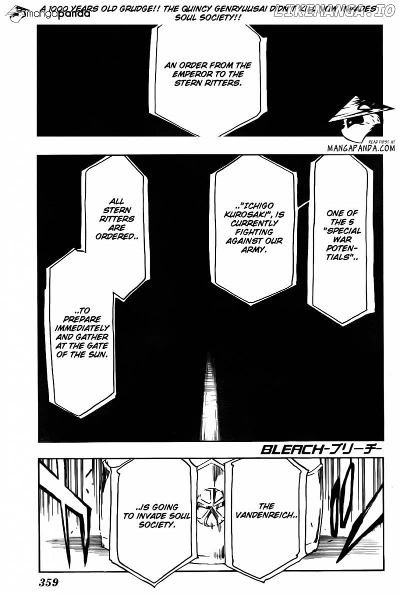 Bleach Chapter 490 - page 1