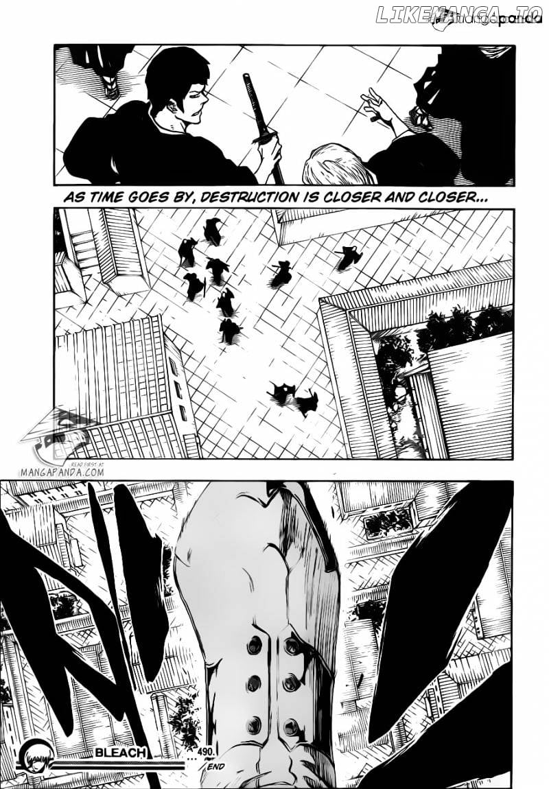 Bleach Chapter 490 - page 16