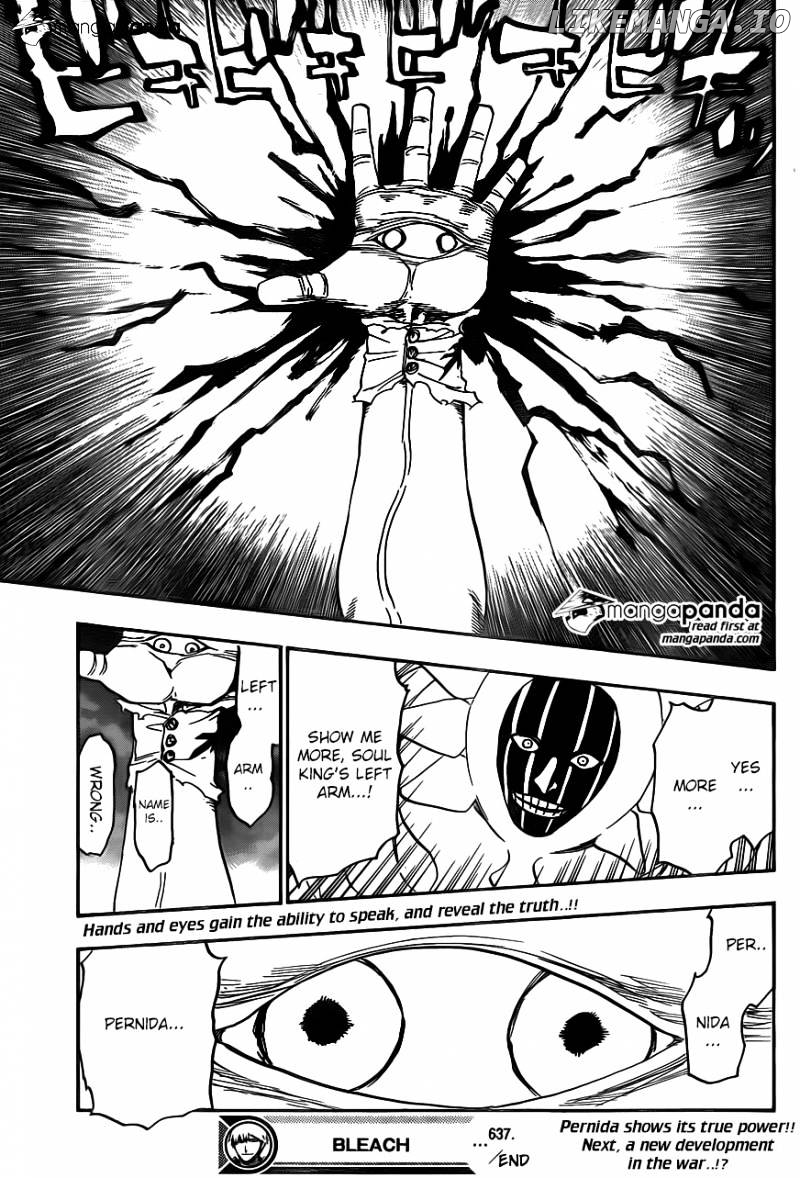 Bleach Chapter 637 - page 16