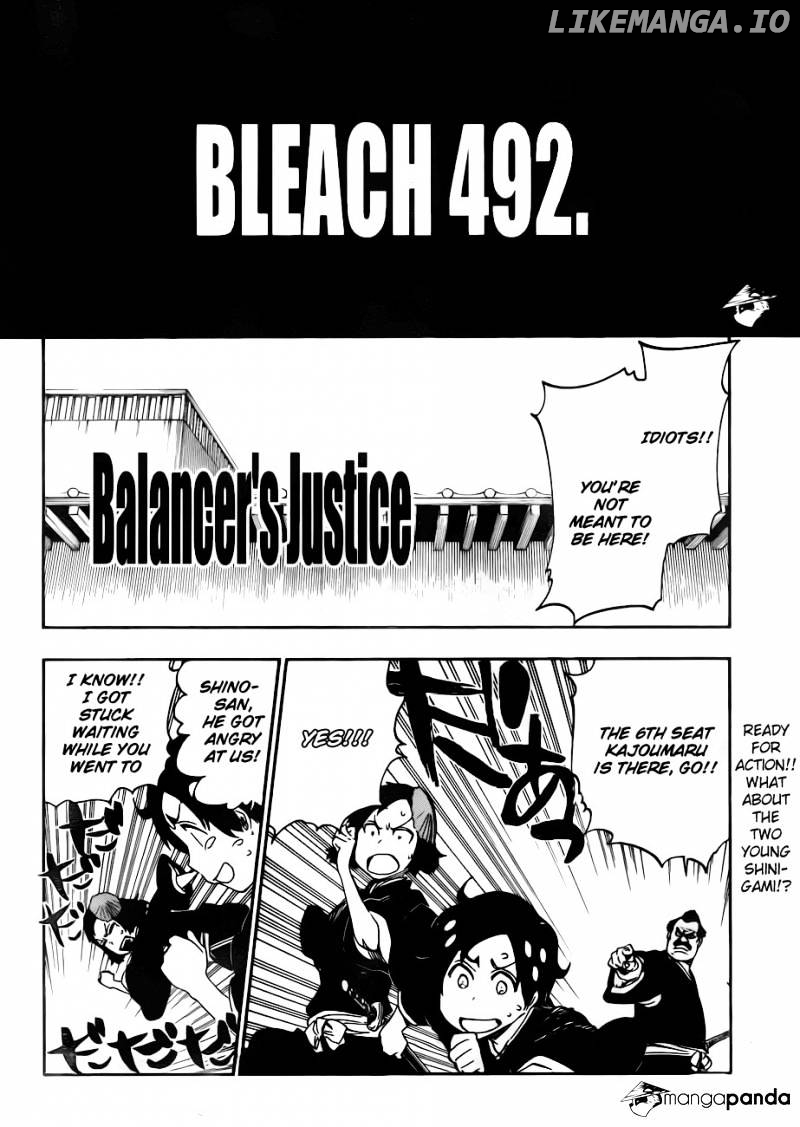 Bleach Chapter 492 - page 6