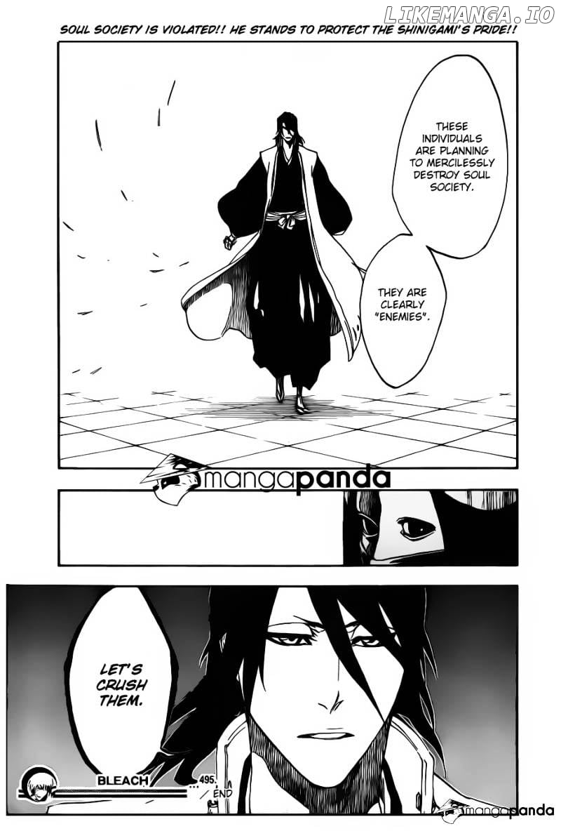 Bleach Chapter 495 - page 18