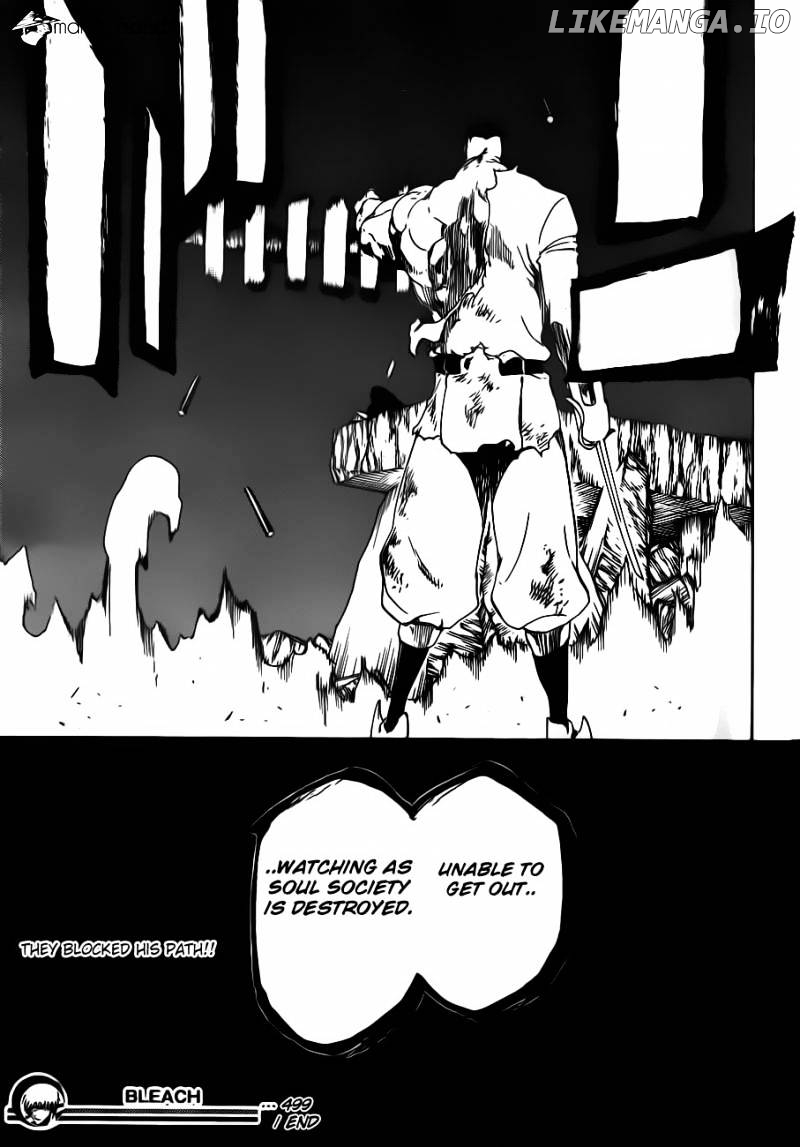 Bleach Chapter 499 - page 17