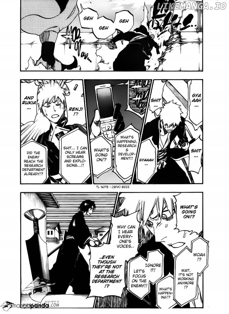 Bleach Chapter 500 - page 12