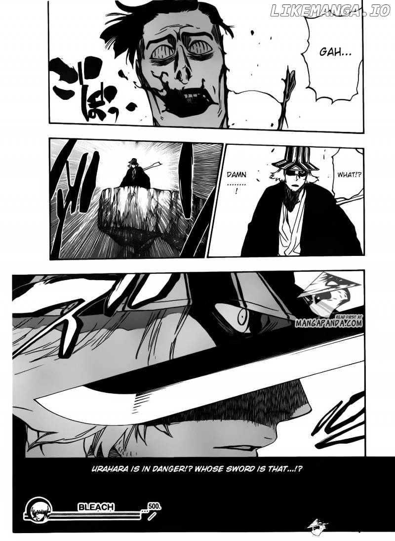 Bleach Chapter 500 - page 17