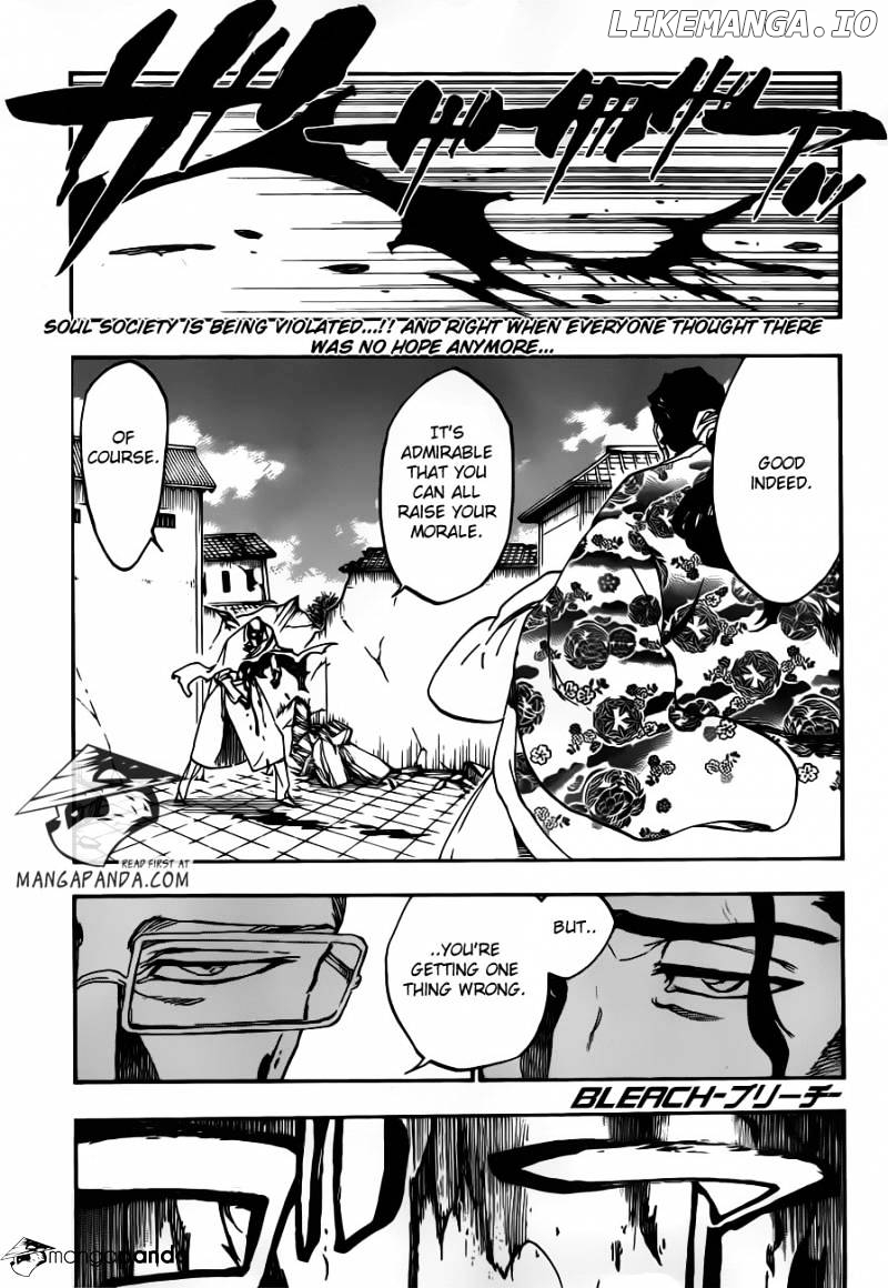 Bleach Chapter 506 - page 4